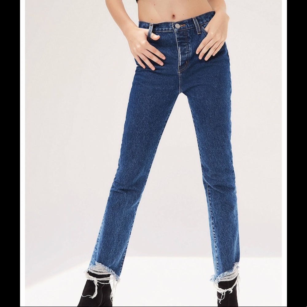 BDG High-rise distressed jeans
